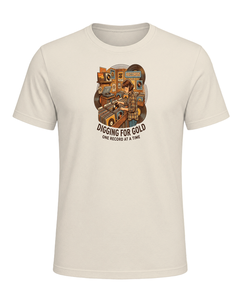 Vinyl Record Digger — Heather Prism Natural