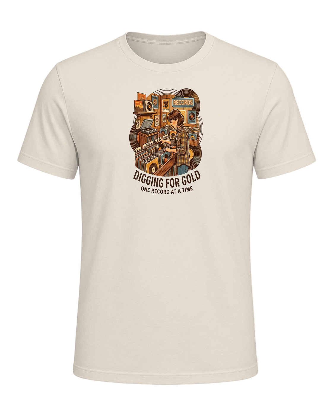 Vinyl Record Digger — Heather Prism Natural