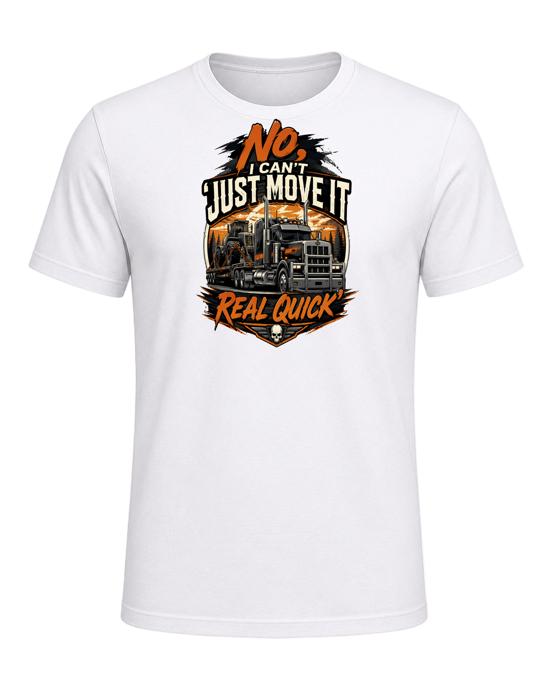 No, I can't 'just move it real quick' — White