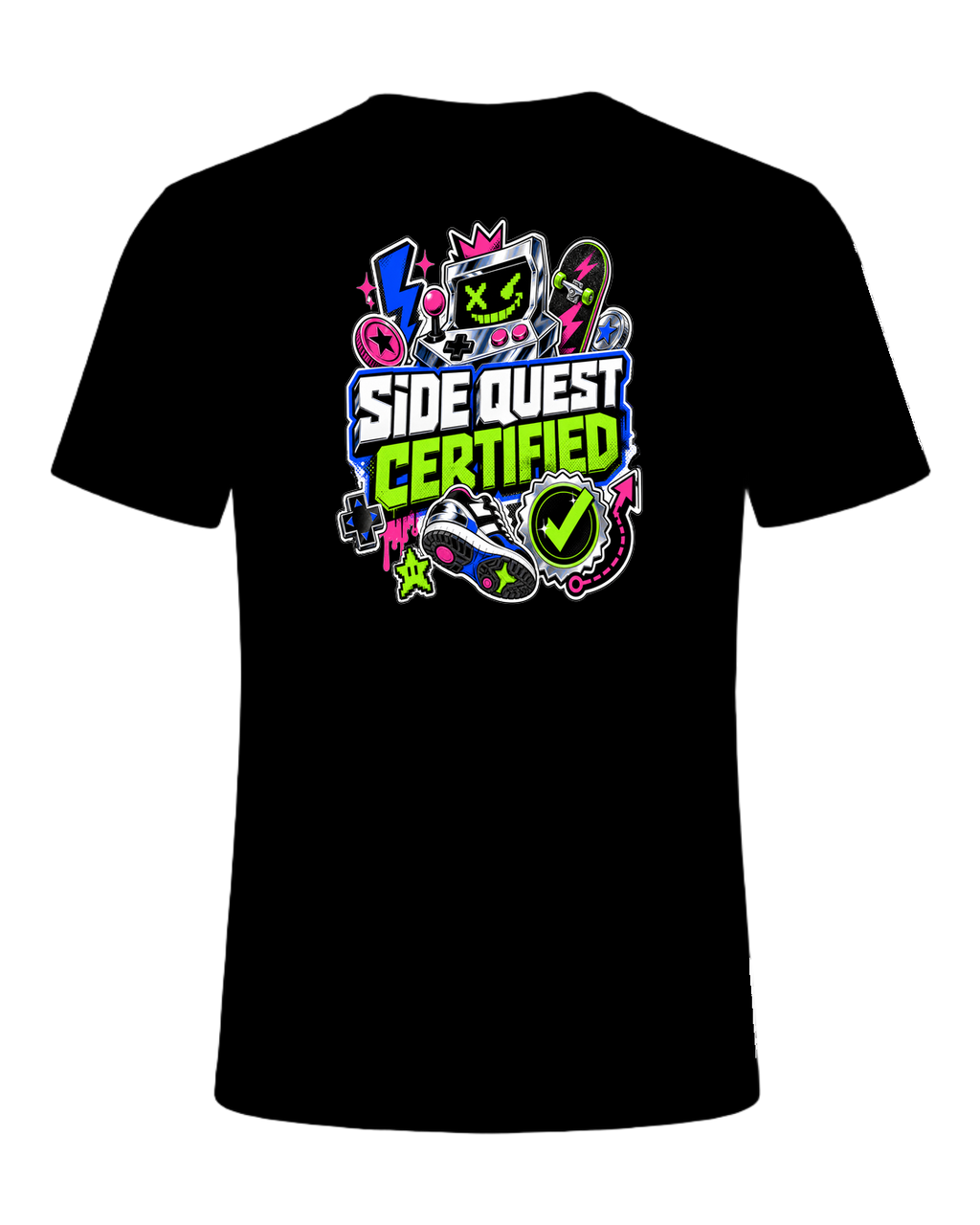 SIDE QUEST CERTIFIED — Black