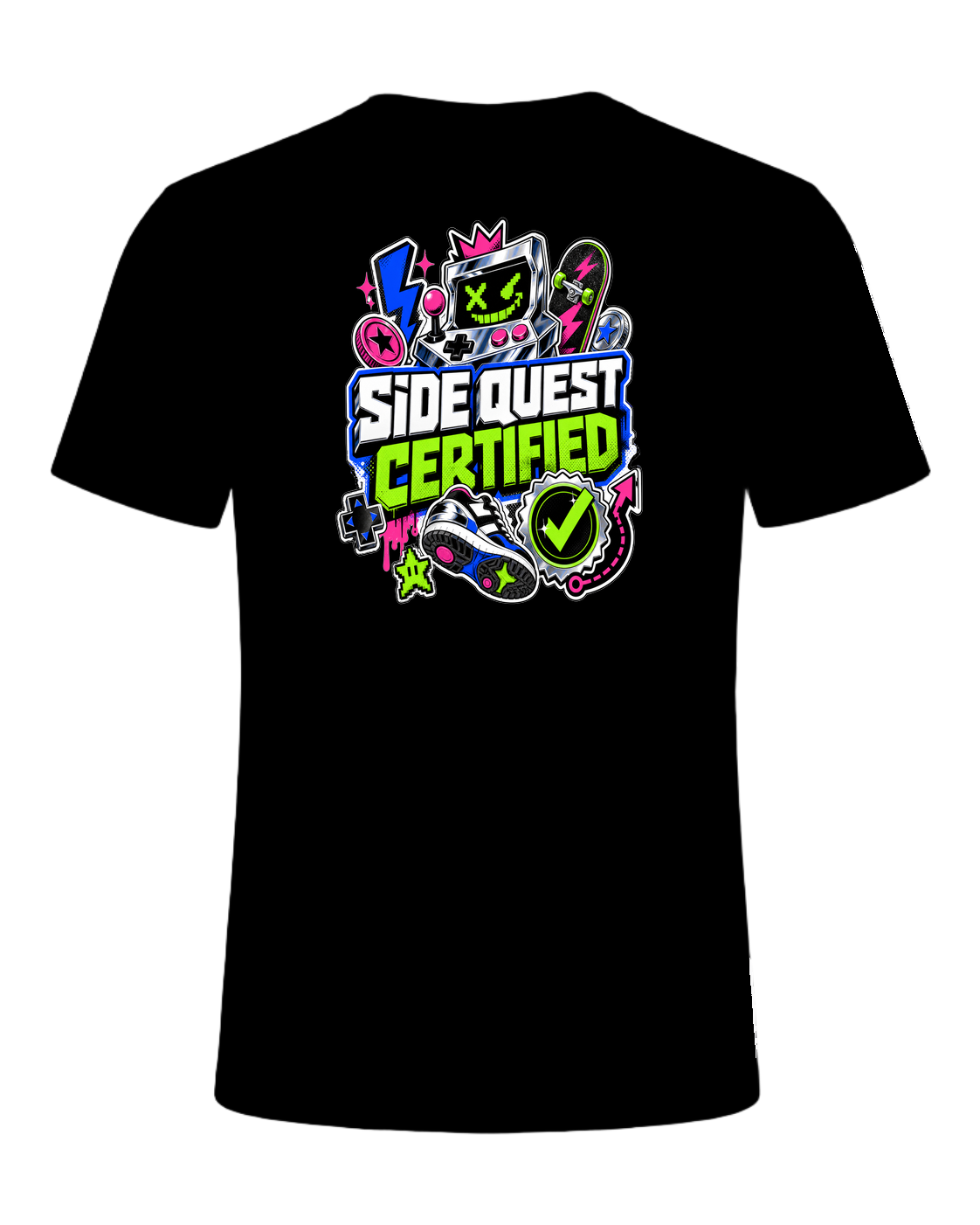 SIDE QUEST CERTIFIED — Black