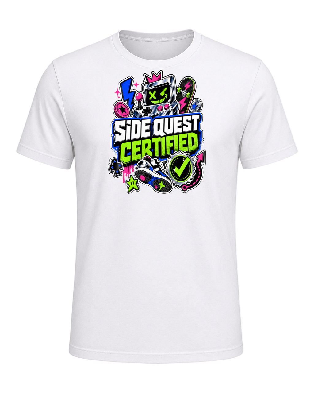 SIDE QUEST CERTIFIED — White