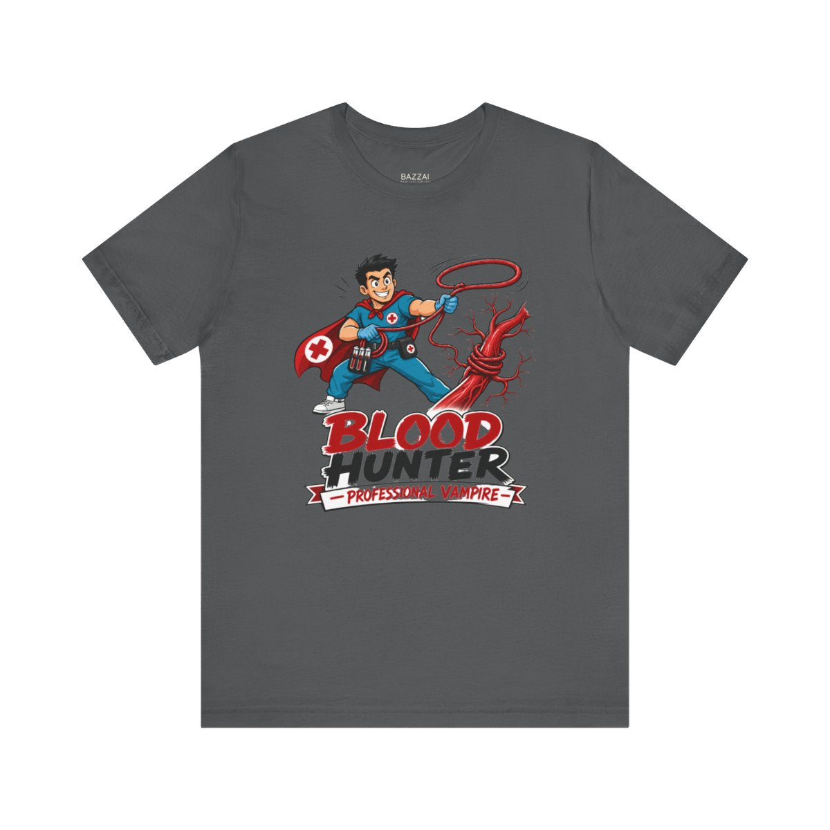 Funny Phlebotomist T-Shirt — First Stick, Every Time — t-shirt design