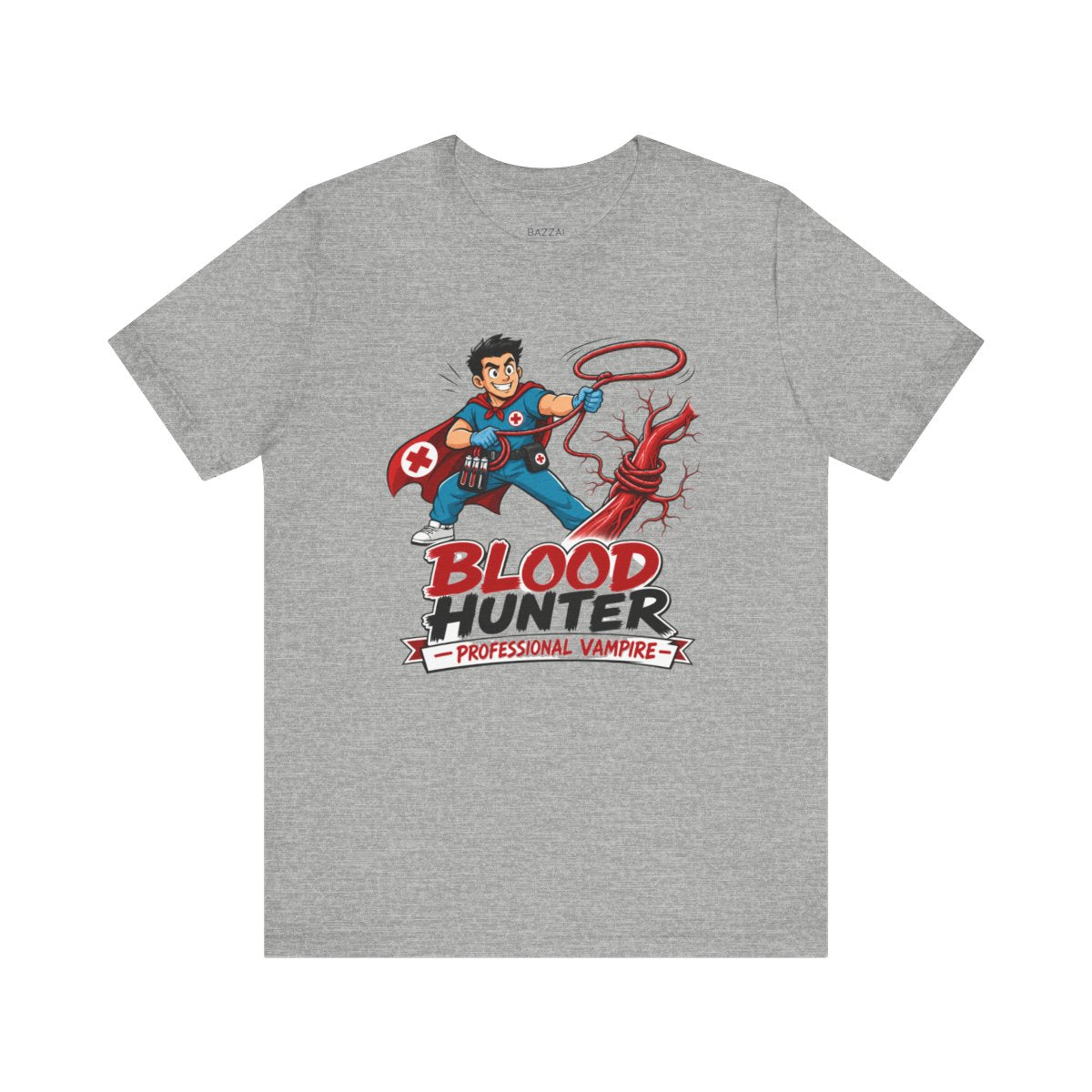 Funny Phlebotomist T-Shirt — First Stick, Every Time — t-shirt design