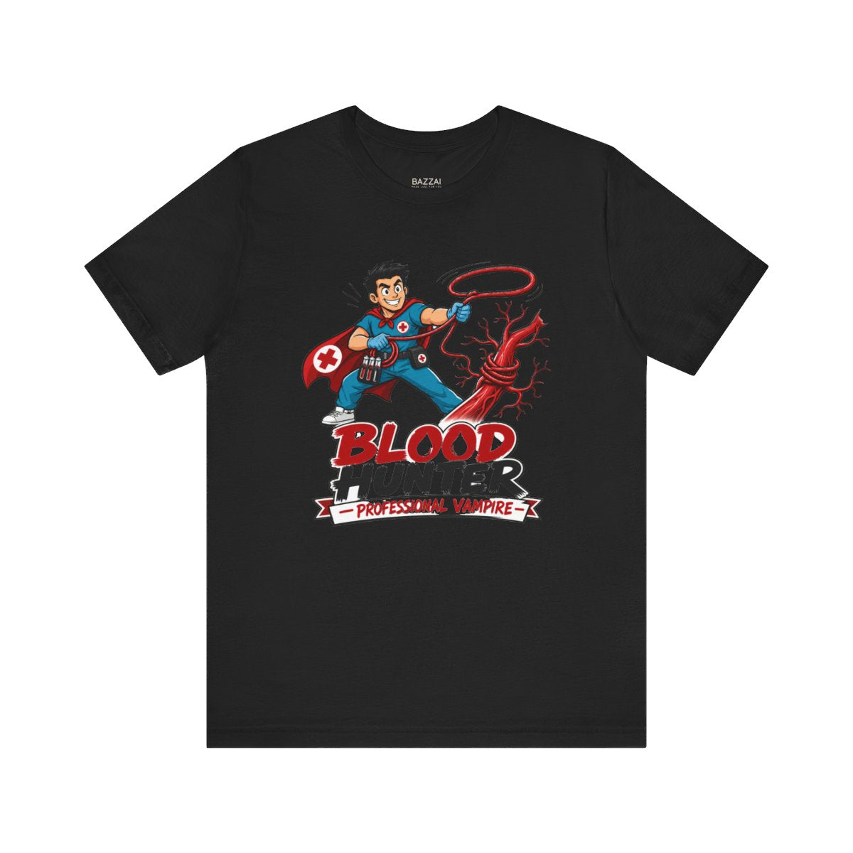 Funny Phlebotomist T-Shirt — First Stick, Every Time — t-shirt design