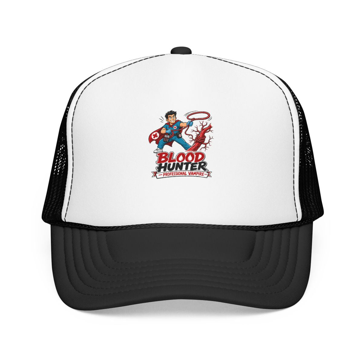 Funny Phlebotomist Hat — First Stick, Every Time — hat design