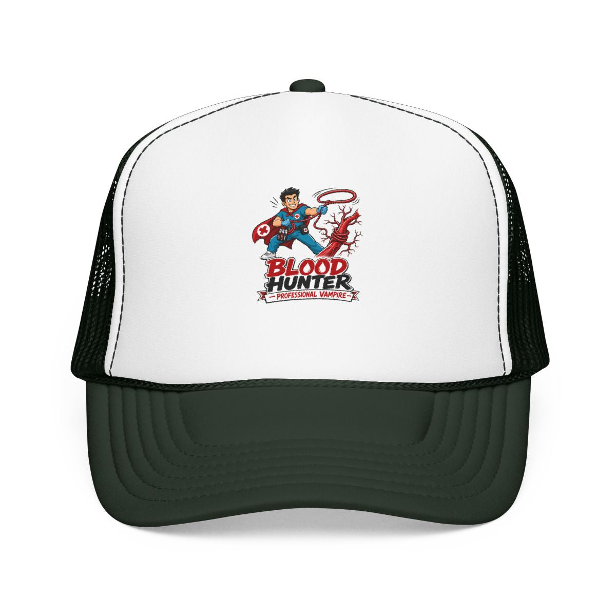 Funny Phlebotomist Hat — First Stick, Every Time — hat design
