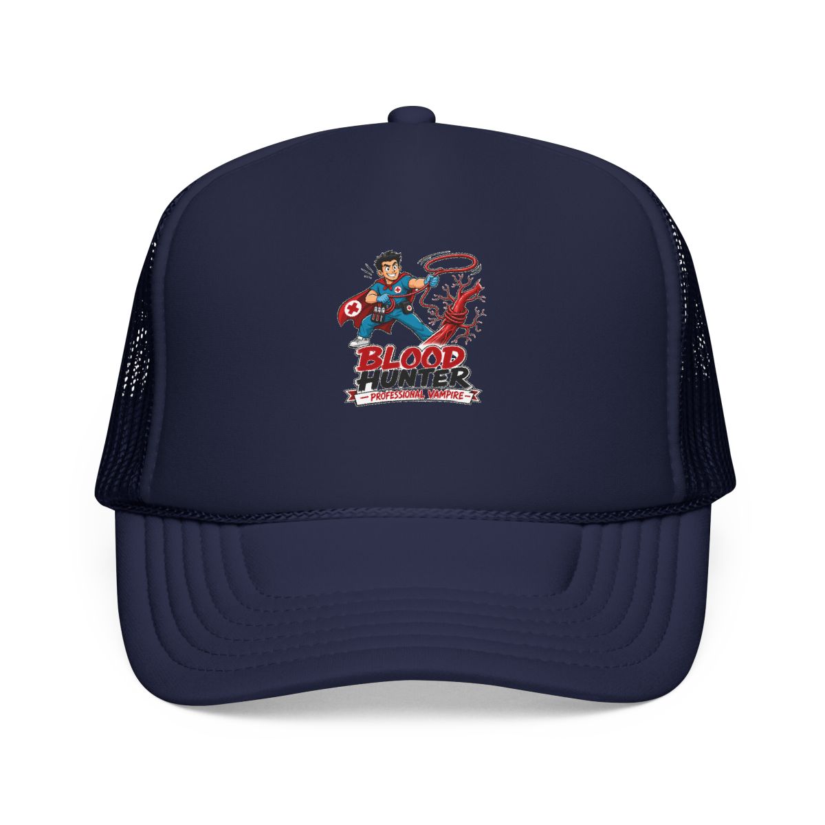 Funny Phlebotomist Hat — First Stick, Every Time — hat design