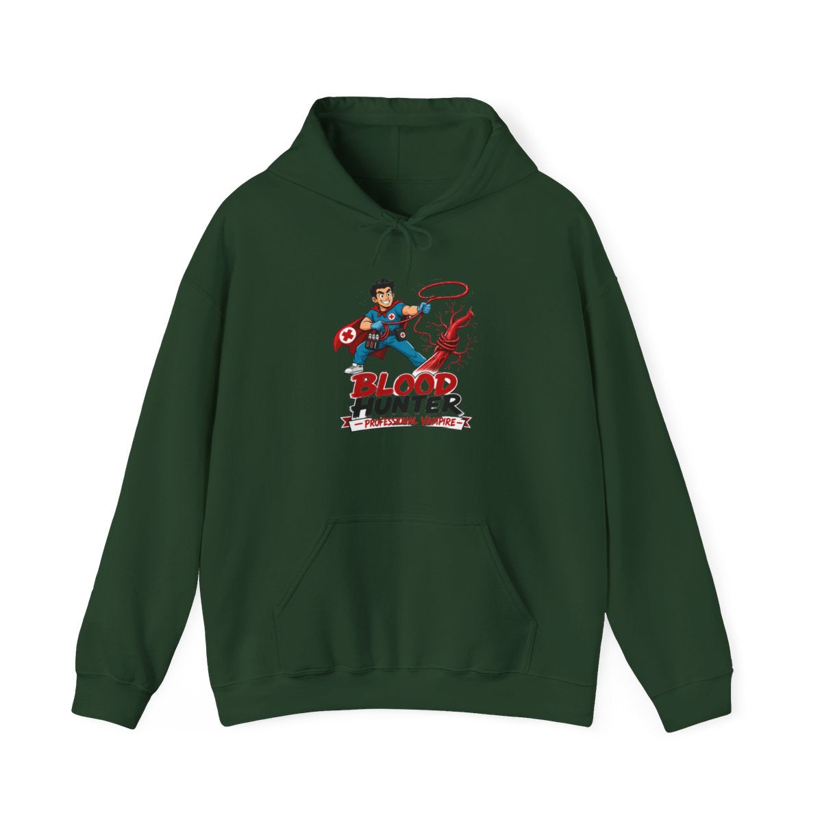 Funny Phlebotomist Hoodie — First Stick, Every Time — hoodie design