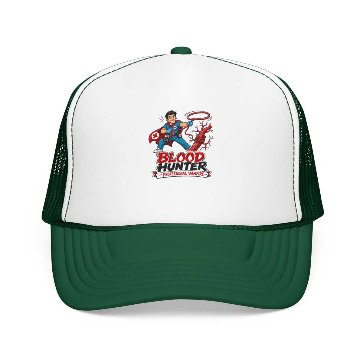 Funny Phlebotomist Hat — First Stick, Every Time — hat design