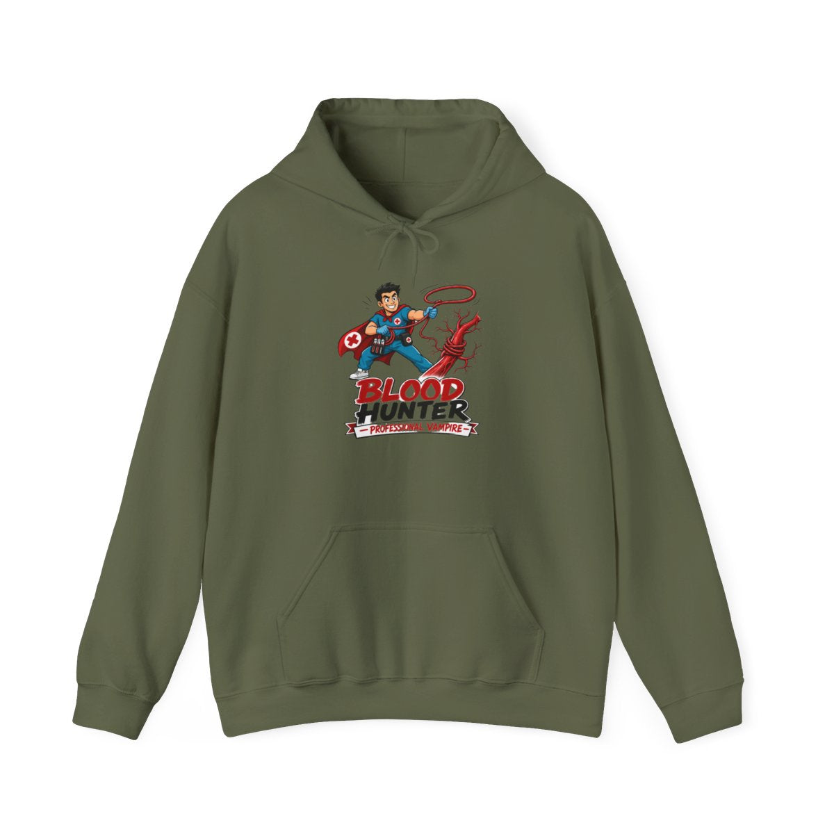Funny Phlebotomist Hoodie — First Stick, Every Time — hoodie design