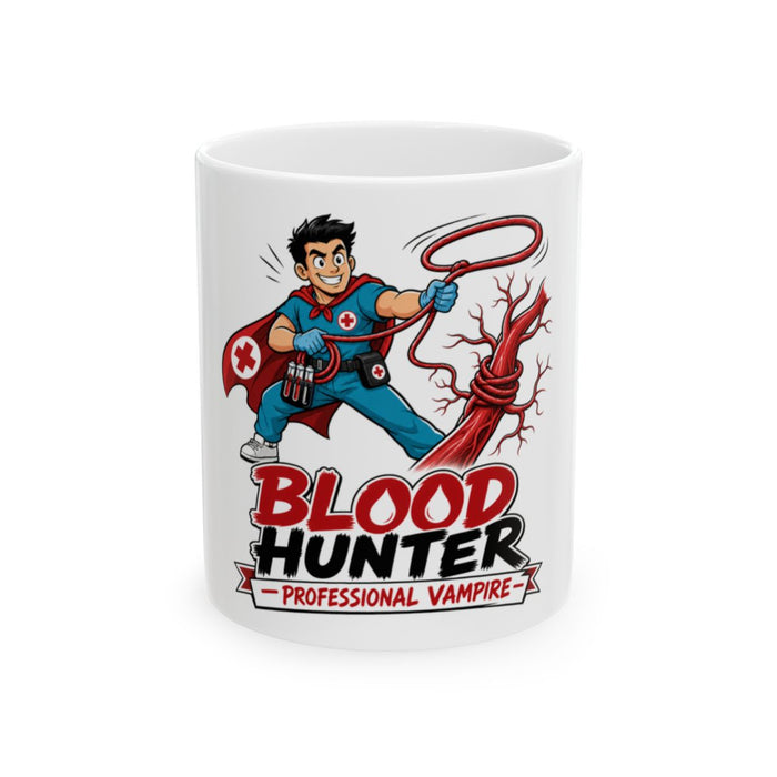 Funny Phlebotomist Mug — First Stick, Every Time