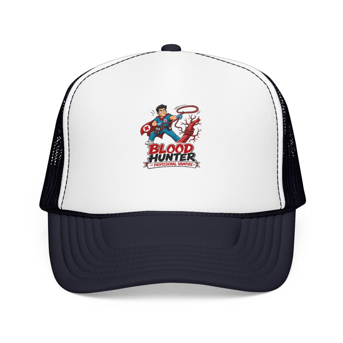 Funny Phlebotomist Hat — First Stick, Every Time — hat design