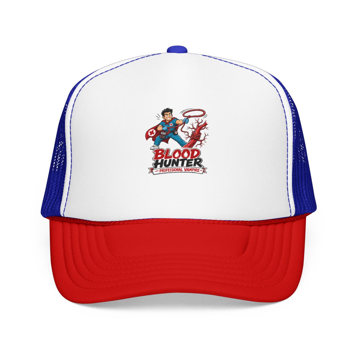 Funny Phlebotomist Hat — First Stick, Every Time — hat design