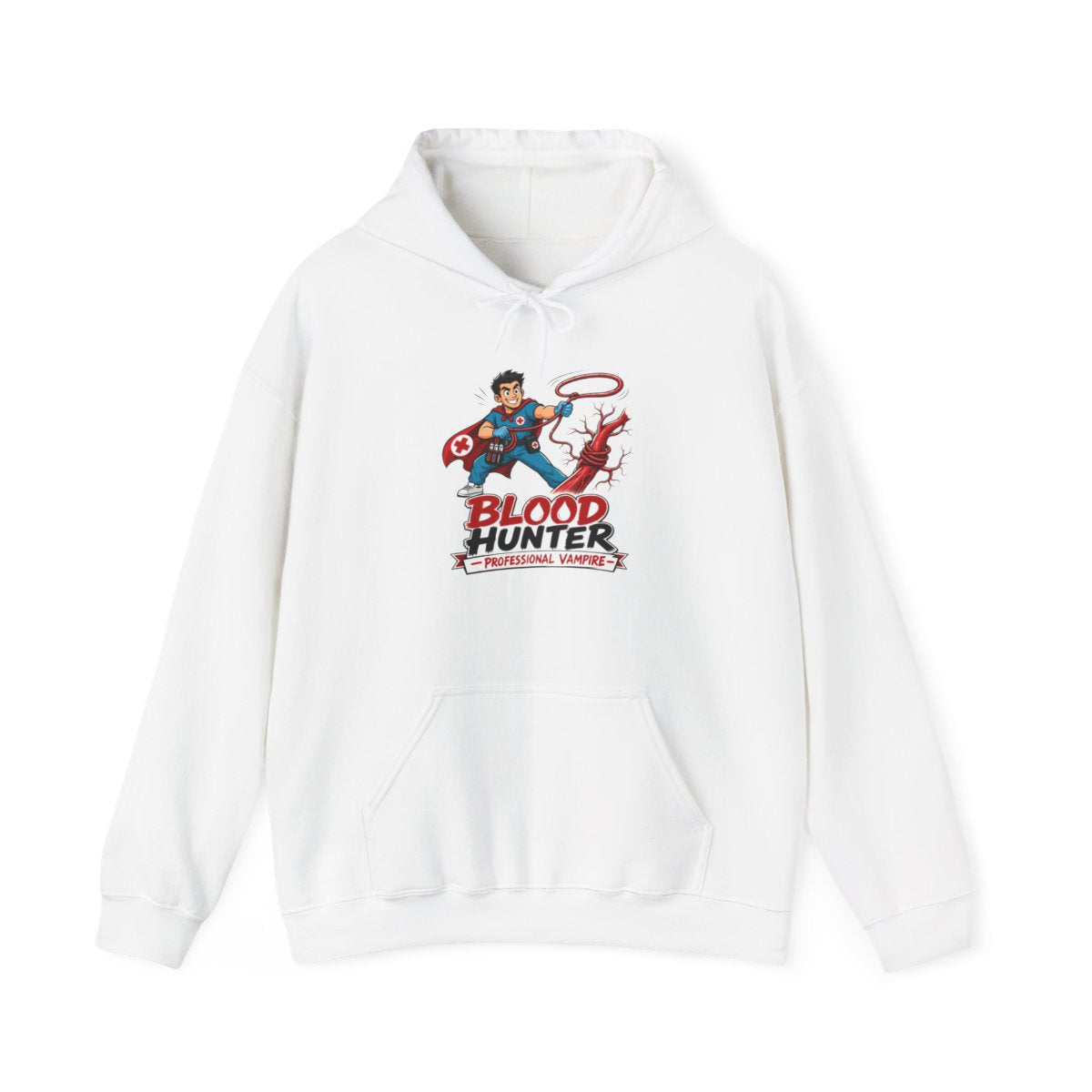 Funny Phlebotomist Hoodie — First Stick, Every Time — hoodie design