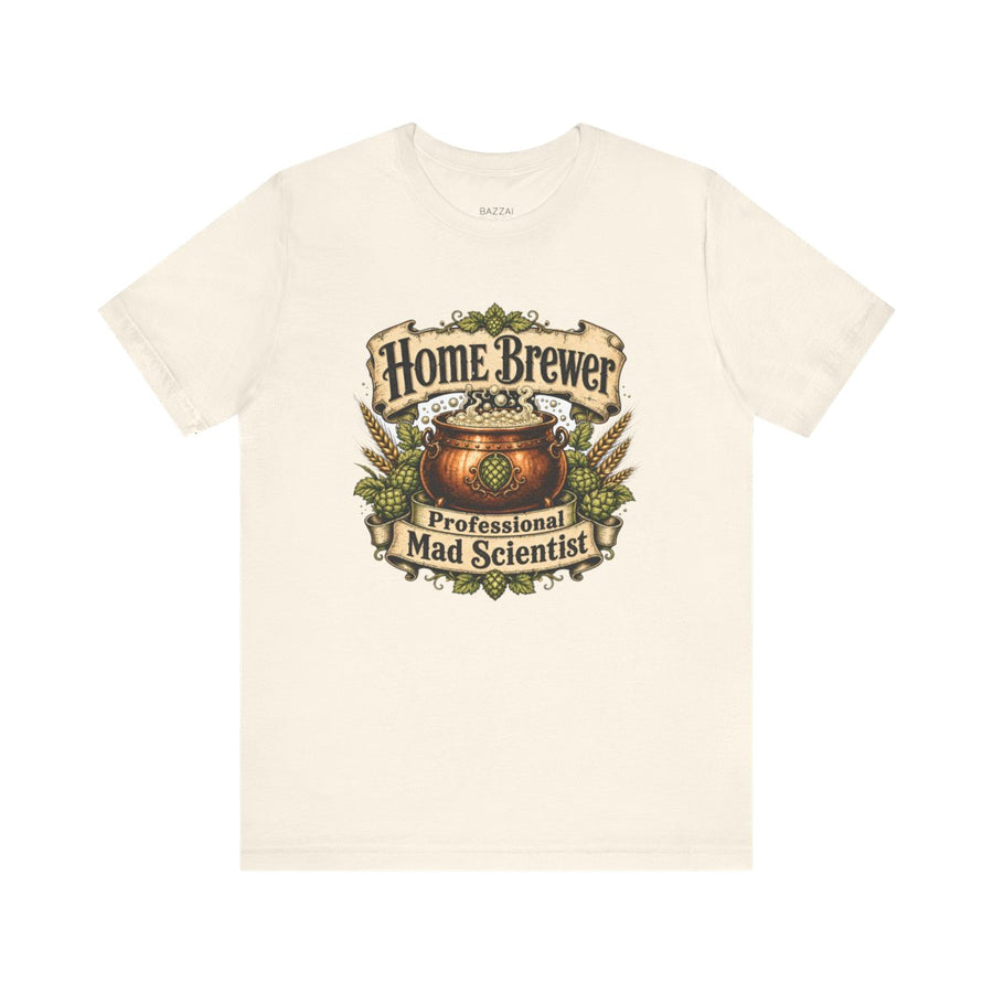 Home Brewing T-Shirt — Sanitise, Wait, Repeat