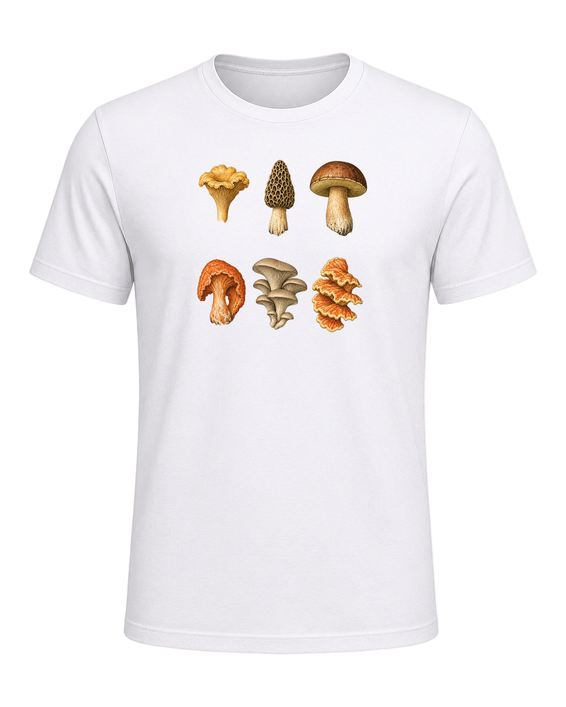 Foraging / Mushroom Hunter — White