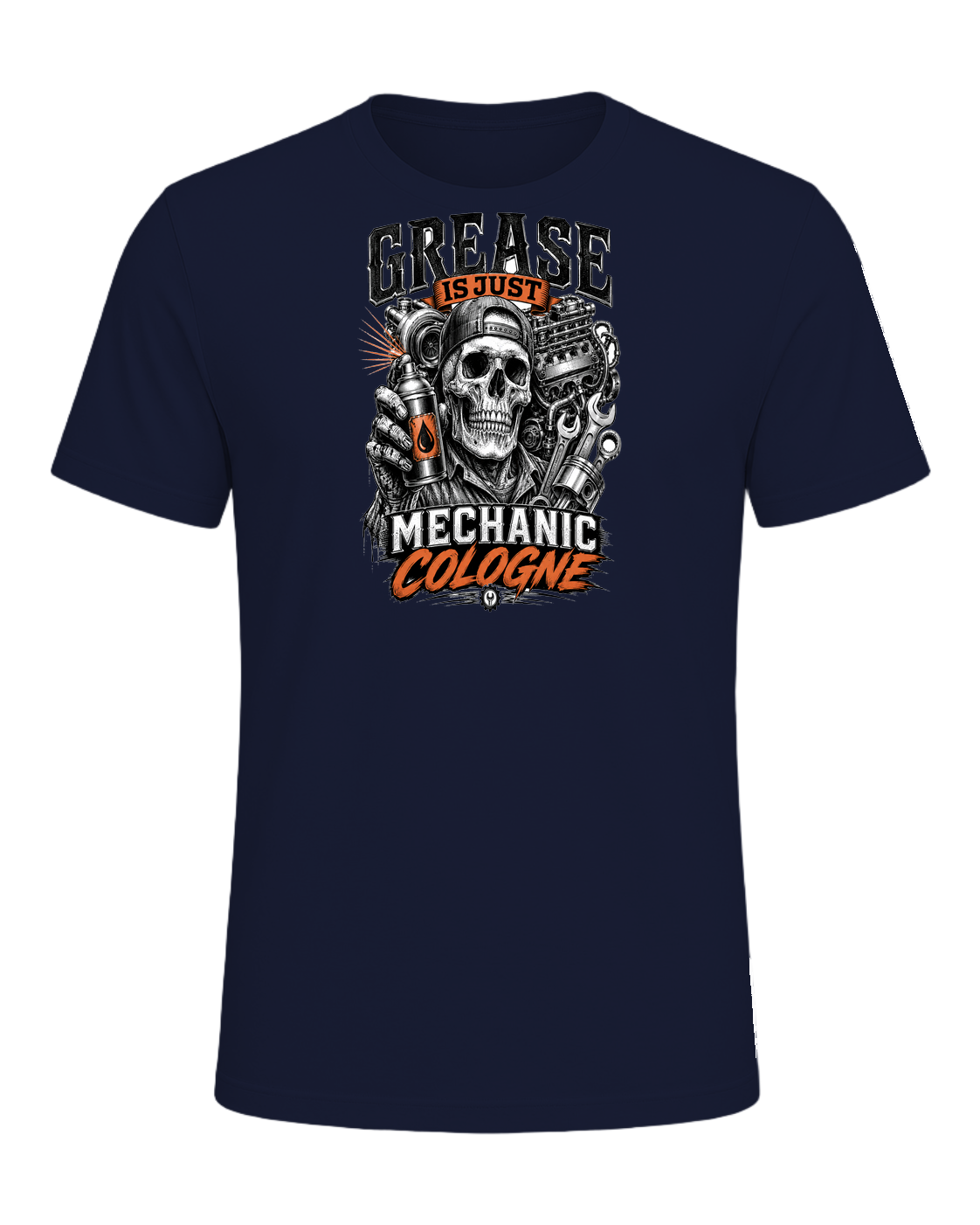 Grease is just mechanic cologne — Navy