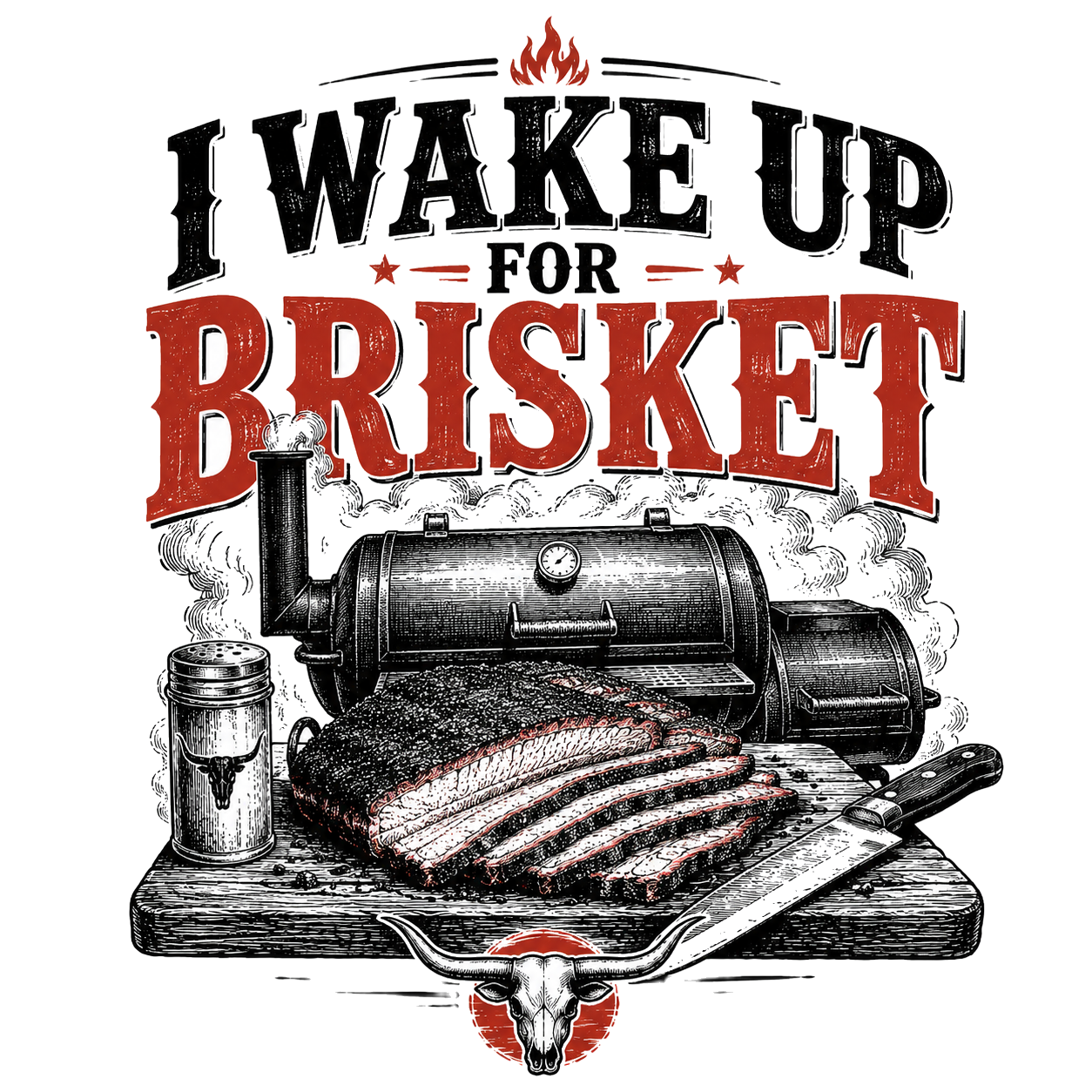I WAKE UP FOR BRISKET
