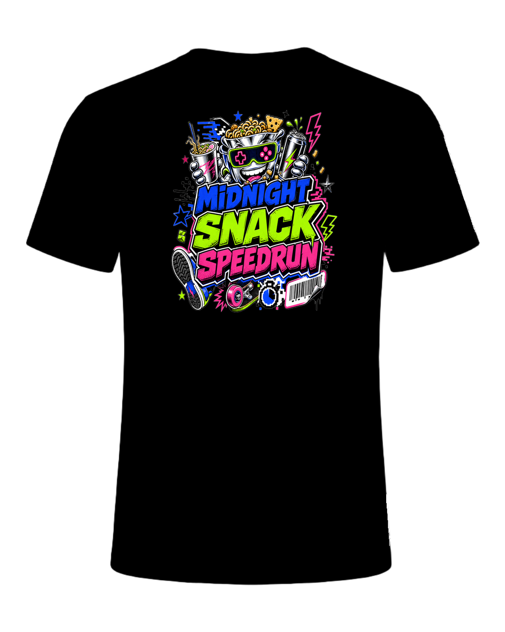 MIDNIGHT SNACK SPEEDRUN — Black