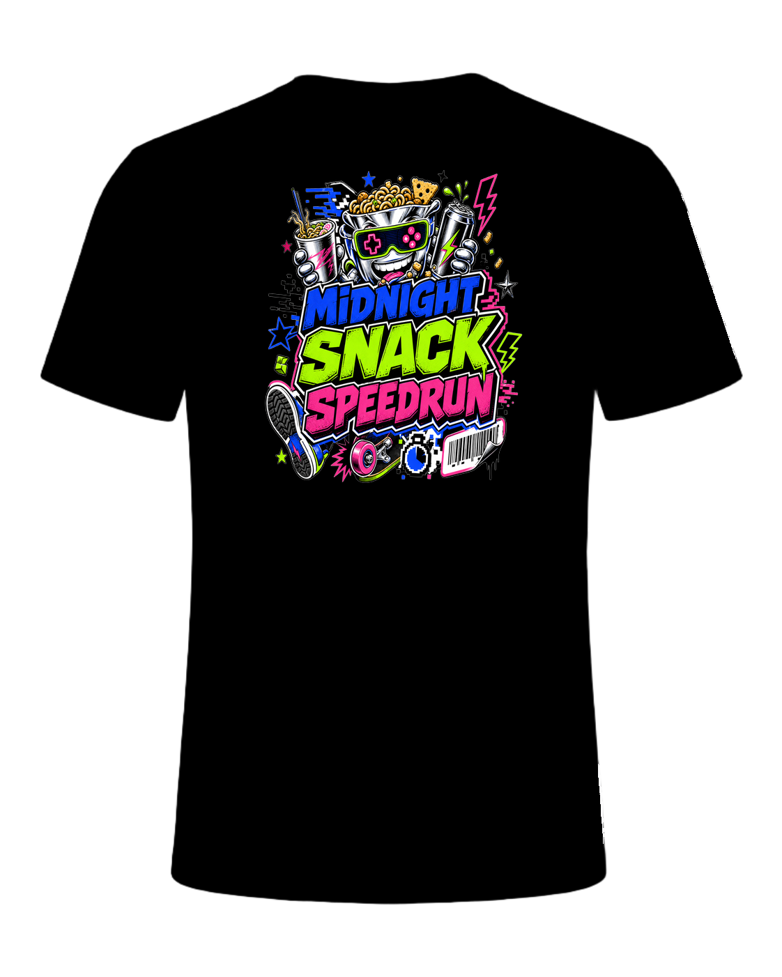 MIDNIGHT SNACK SPEEDRUN — Black
