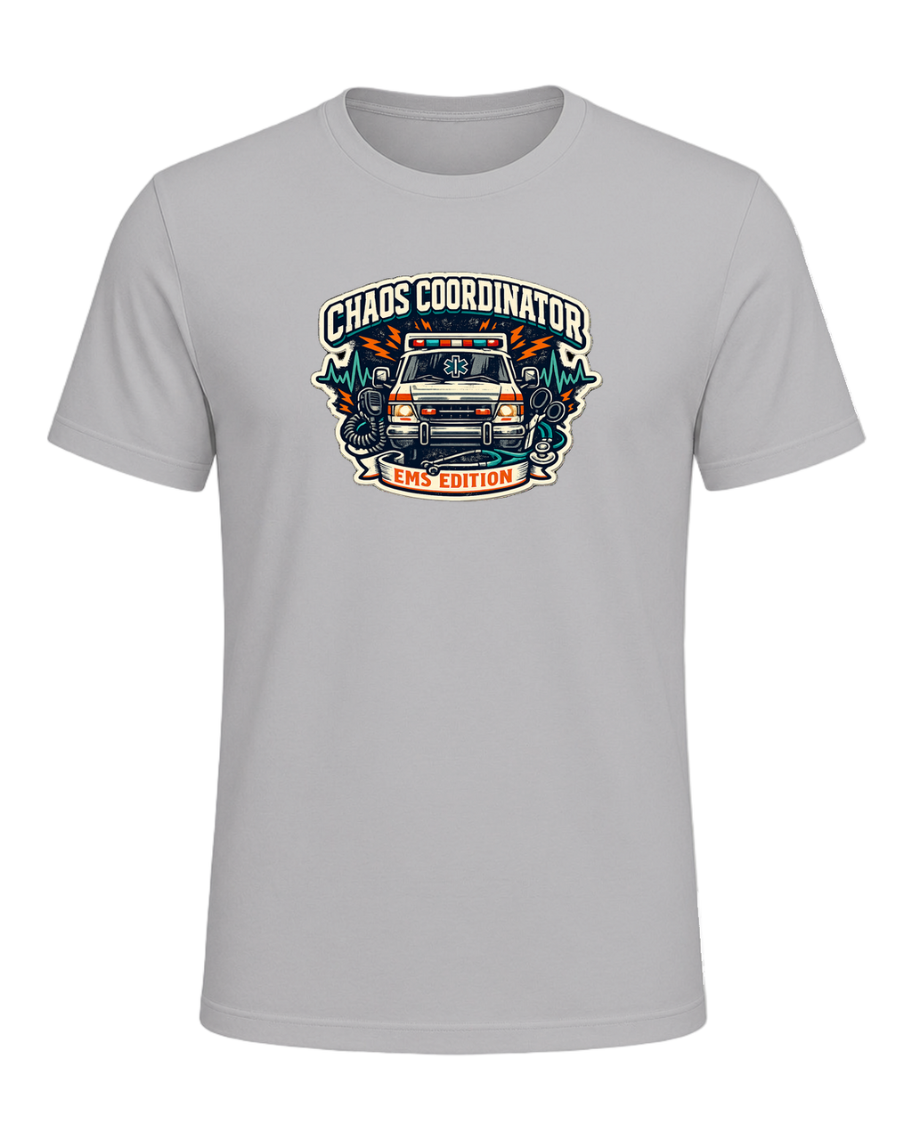 Chaos Coordinator Ems Edition Tee — Athletic Heather