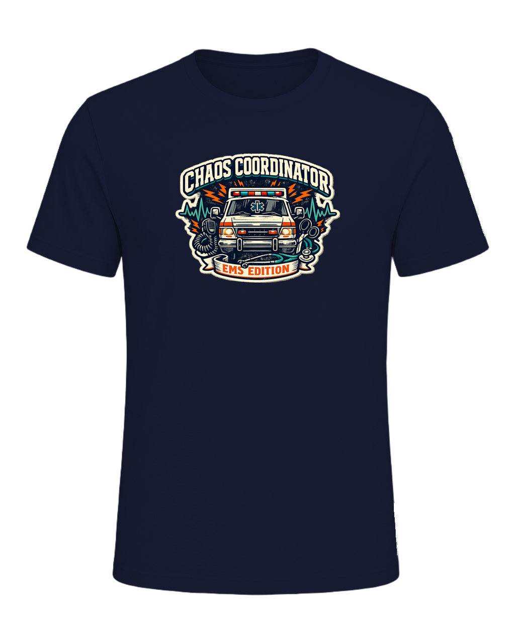 Chaos Coordinator Ems Edition Tee — Navy