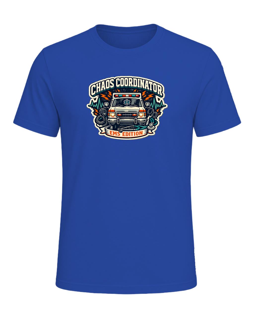 Chaos Coordinator Ems Edition Tee — True Royal