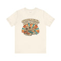 Mom of Boys T-Shirt — Outnumbered, Out-Eaten — t-shirt design