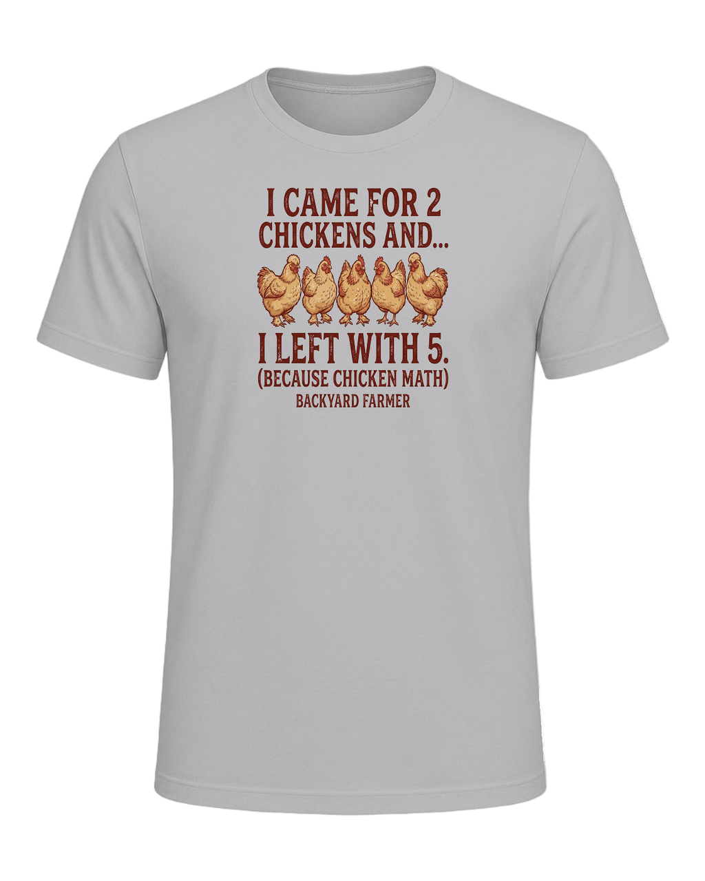 Chicken Math (Backyard Farmer) — Athletic Heather