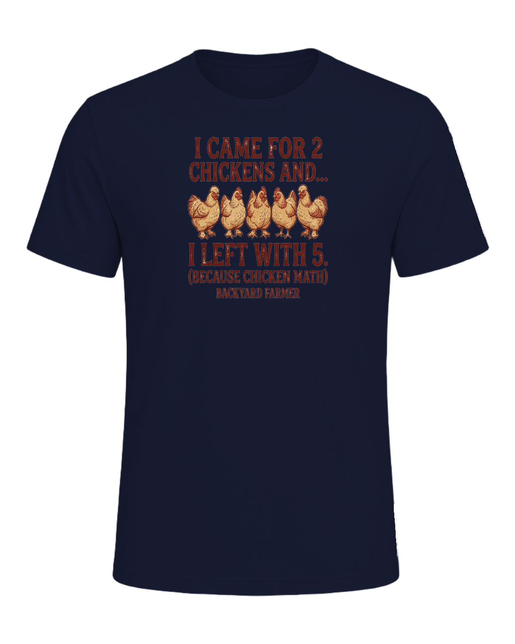 Chicken Math (Backyard Farmer) — Navy