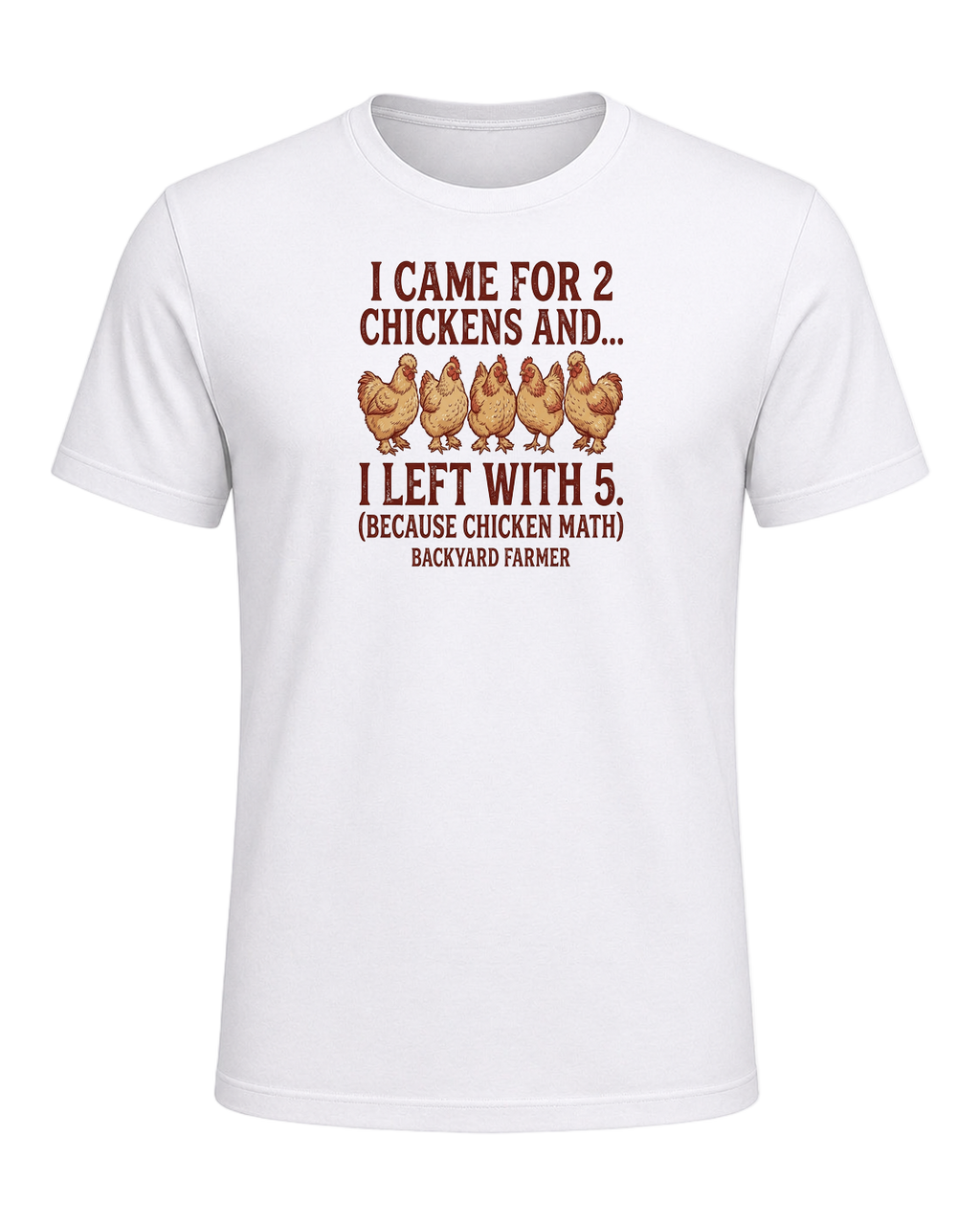 Chicken Math (Backyard Farmer) — White
