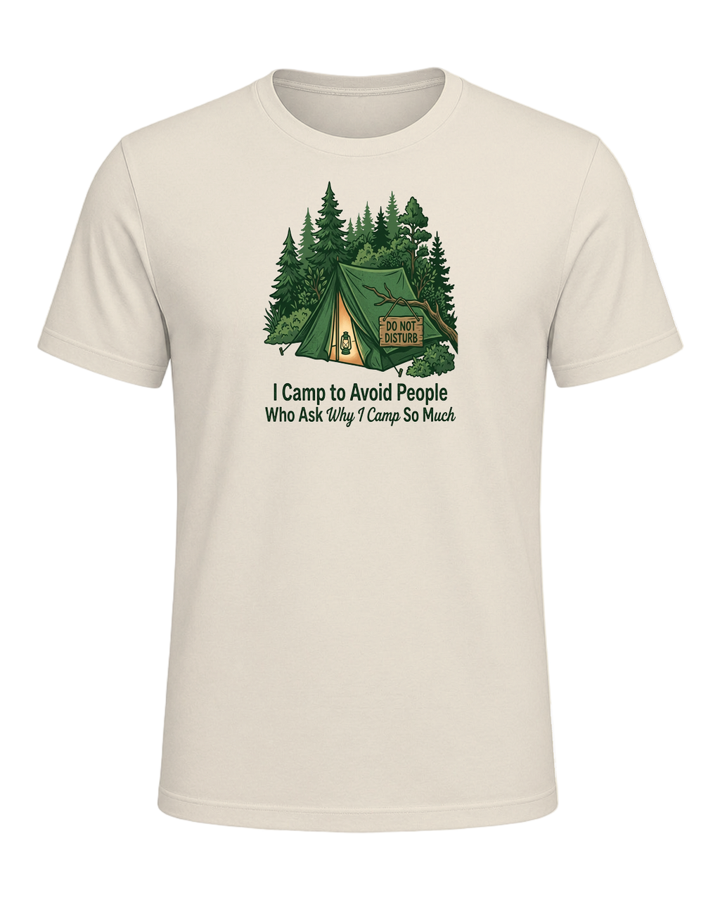 Camping Introvert — Heather Prism Natural