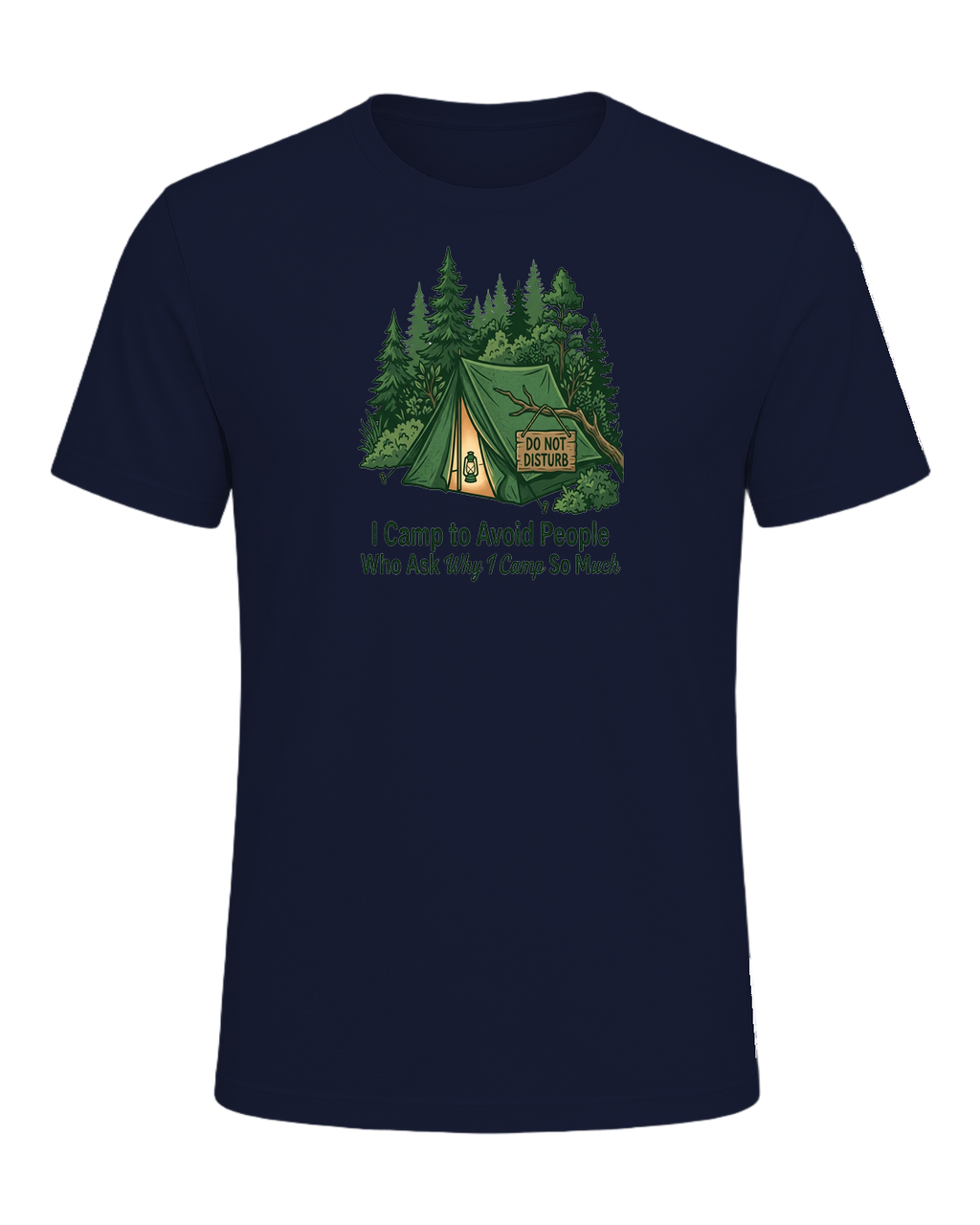 Camping Introvert — Navy
