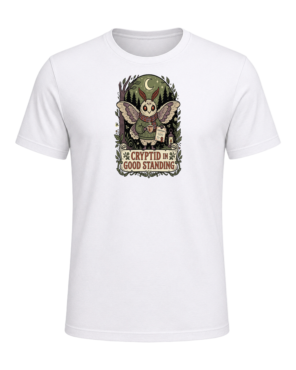 CRYPTID IN GOOD STANDING — White
