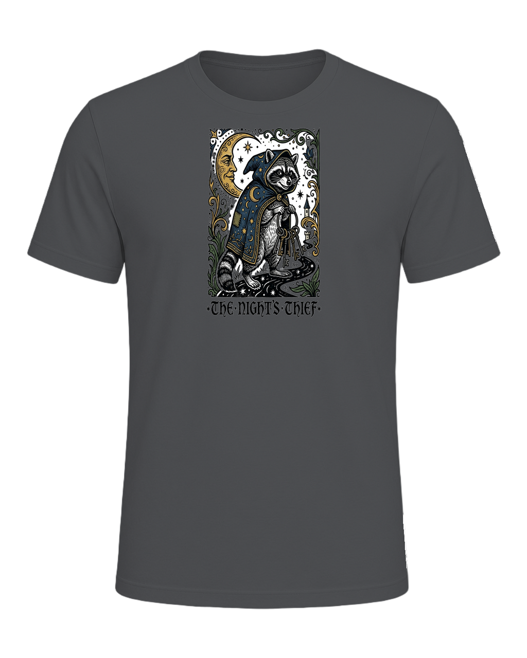 Raccoon Wizard Energy — Asphalt
