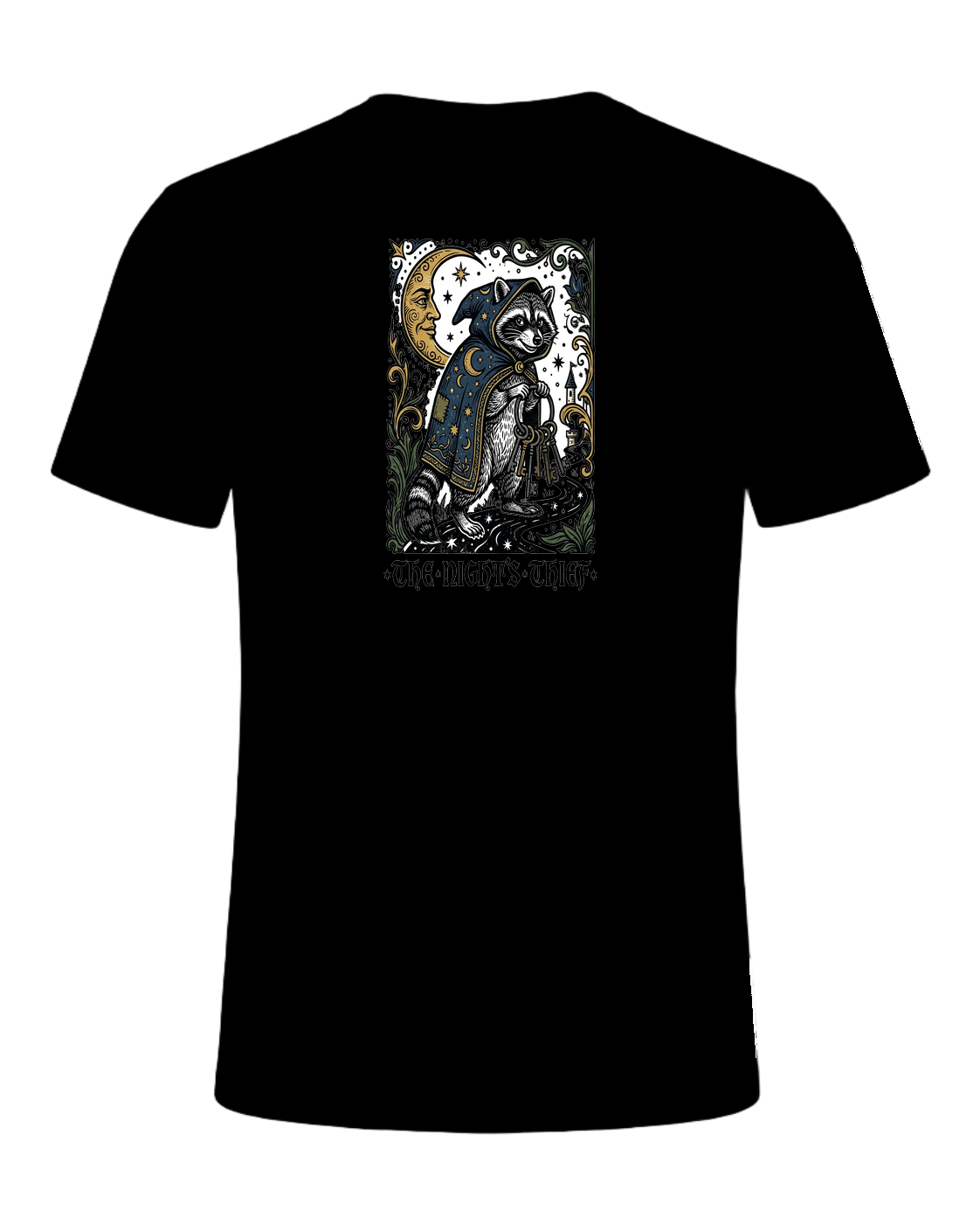 Raccoon Wizard Energy — Black