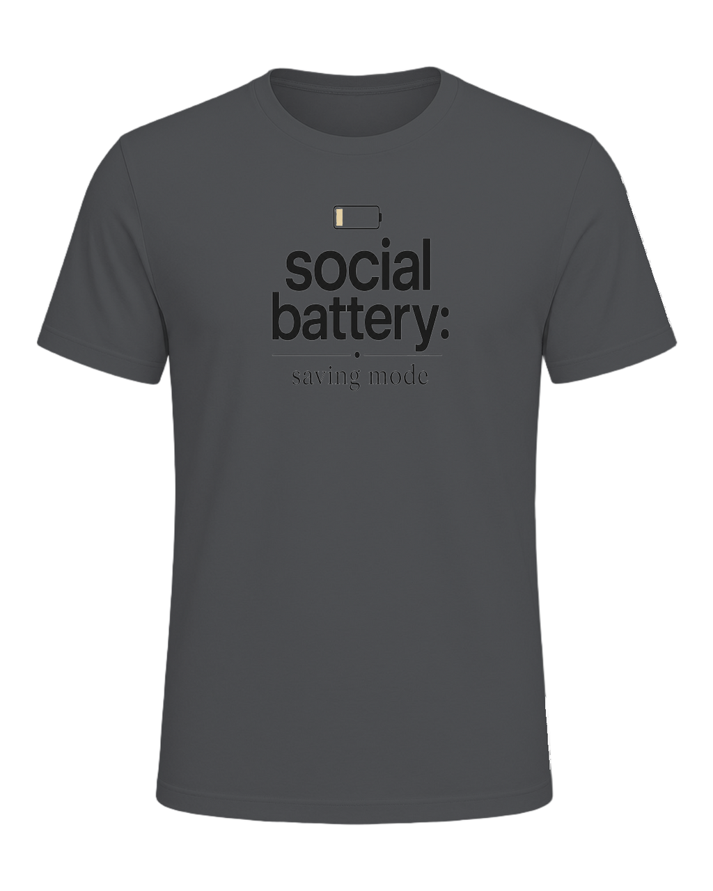social battery: saving mode — Asphalt