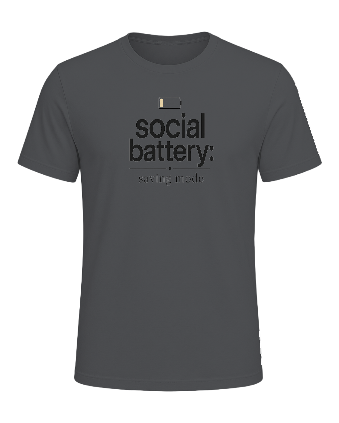 social battery: saving mode — Asphalt