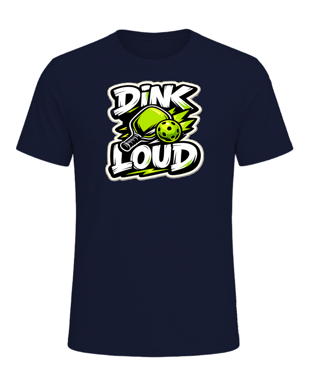 Dink Loud Tee — Navy