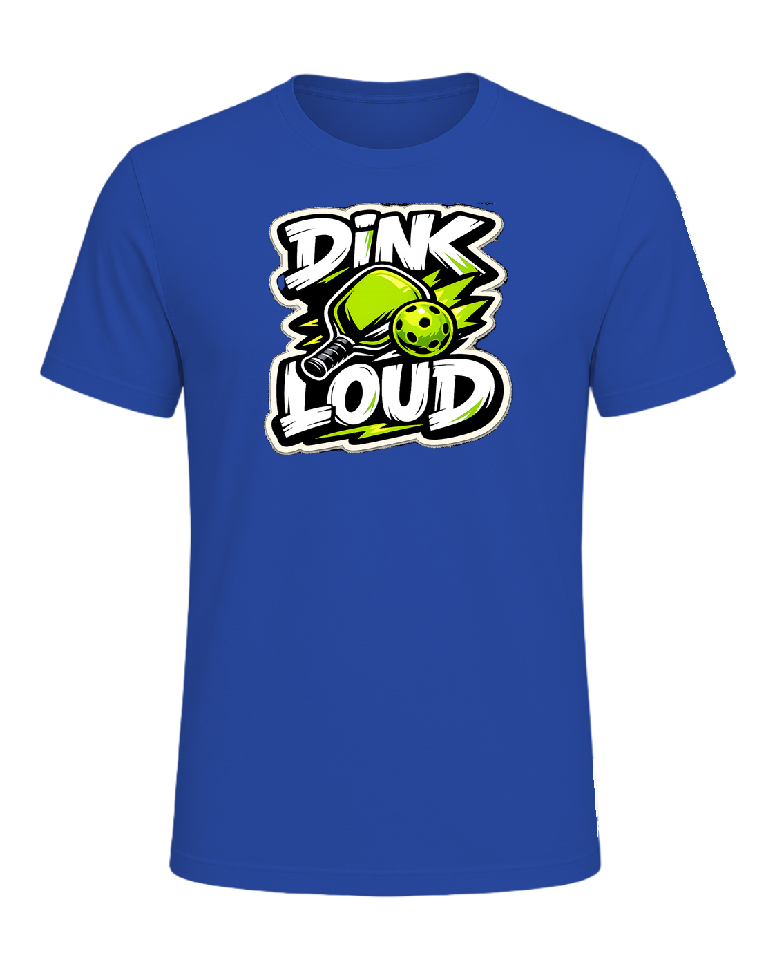 Dink Loud Tee — True Royal