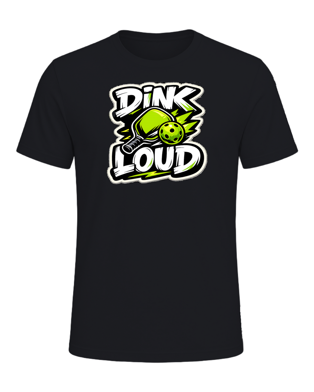 Dink Loud Tee — Vintage Black