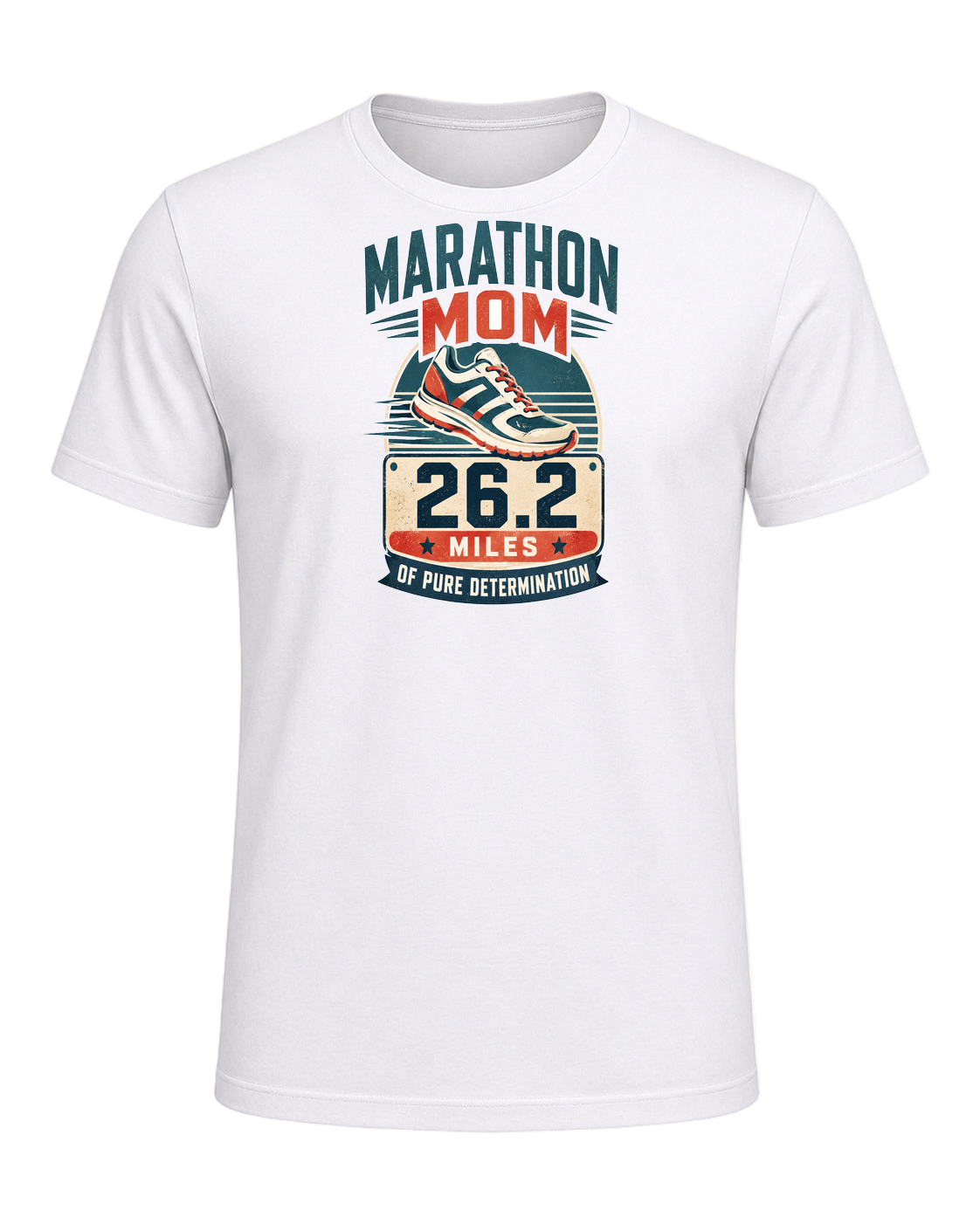 Marathon Mom — White