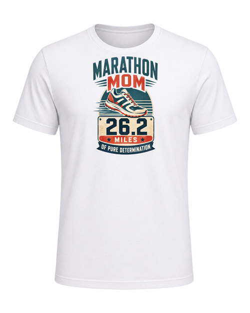 Marathon Mom — White