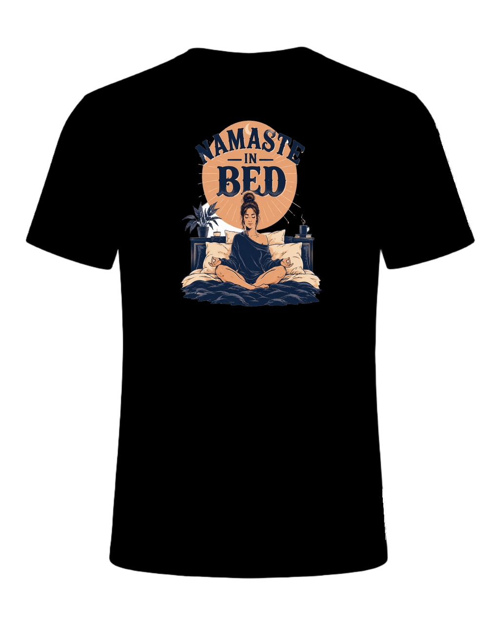 NAMASTE IN BED — Black
