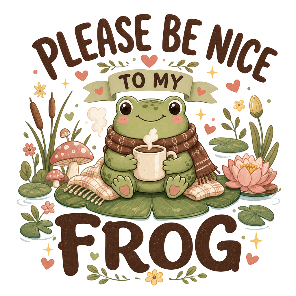 PLEASE BE NICE TO MY FROG