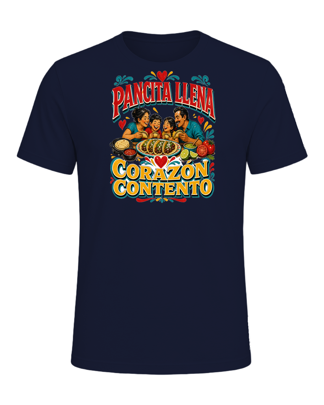 PANCITA LLENA CORAZÓN CONTENTO — Navy