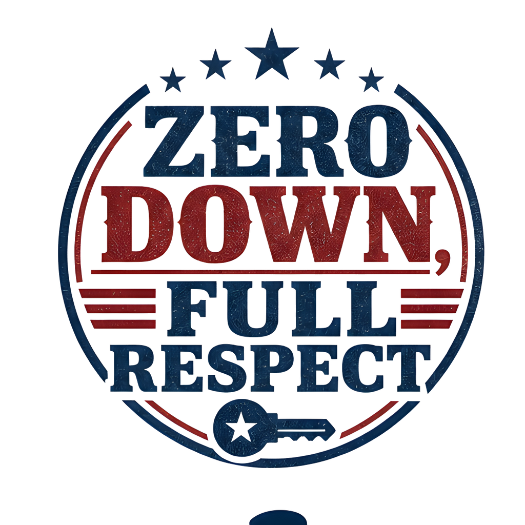 ZERO DOWN, FULL RESPECT