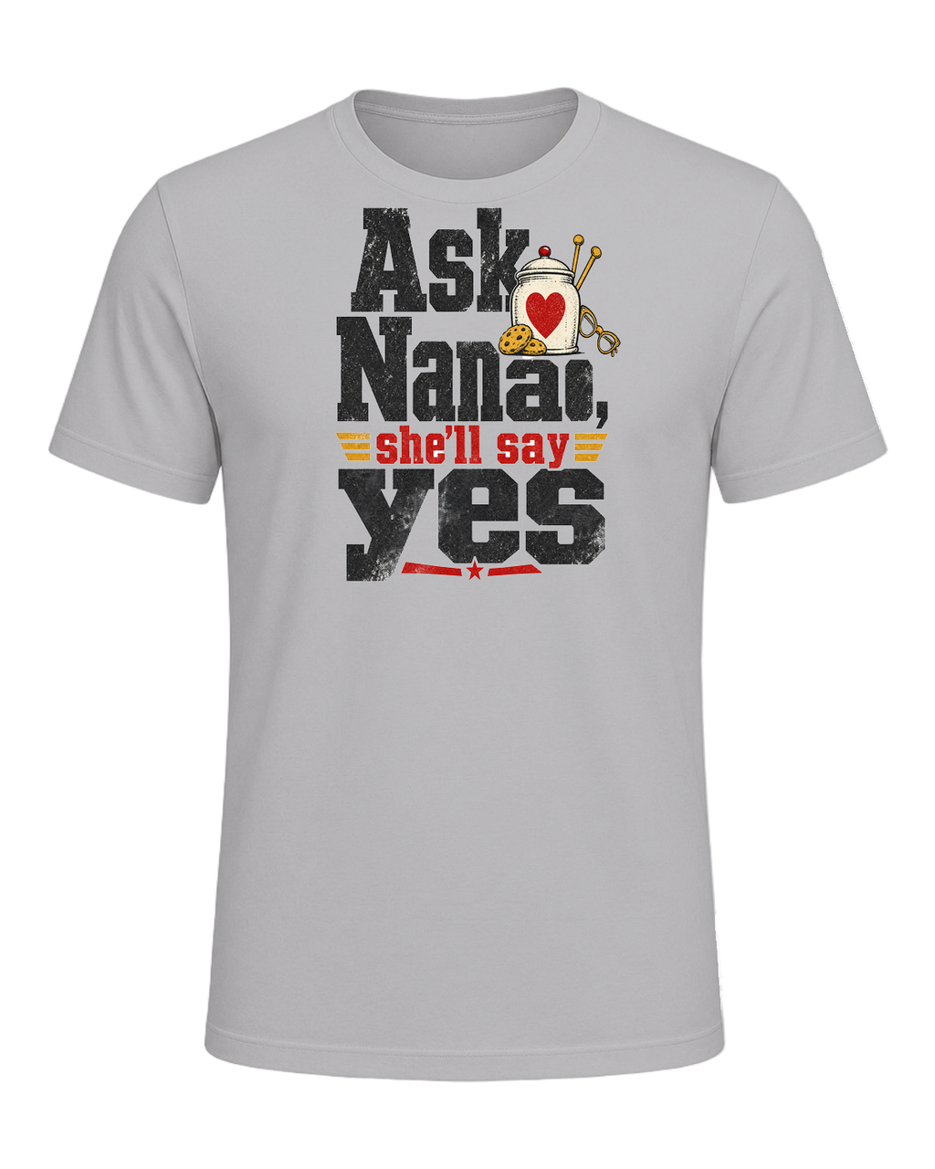 Ask Nana, she'll say yes — Athletic Heather
