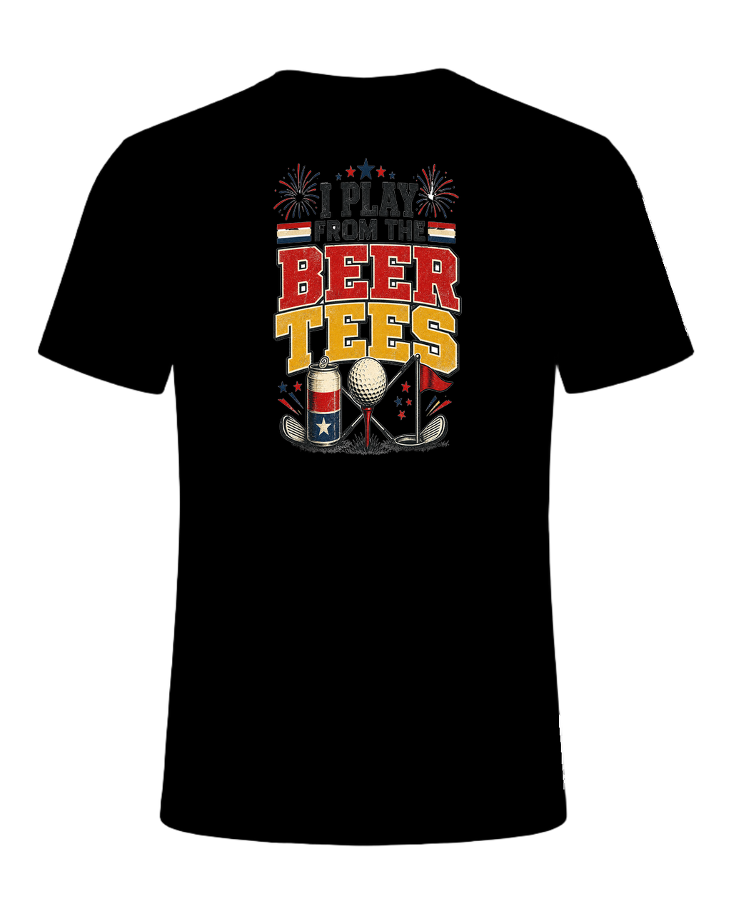 I PLAY FROM THE BEER TEES — Black
